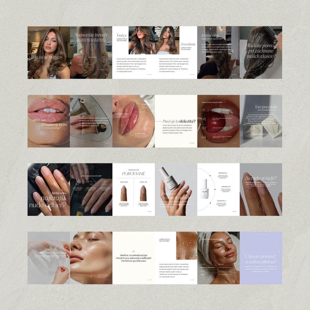 Beauty - Vizuálna identita