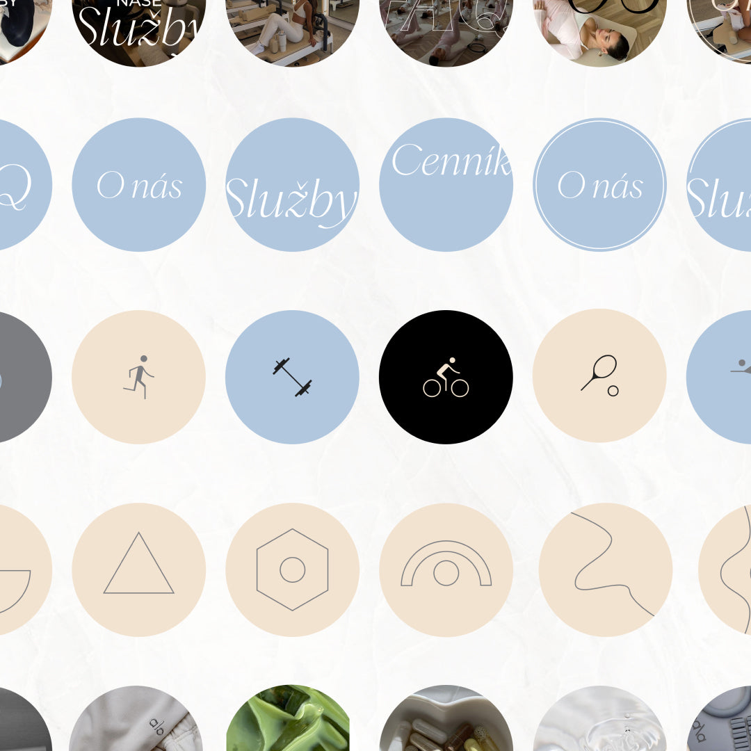 Pilates - Vizuálna identita