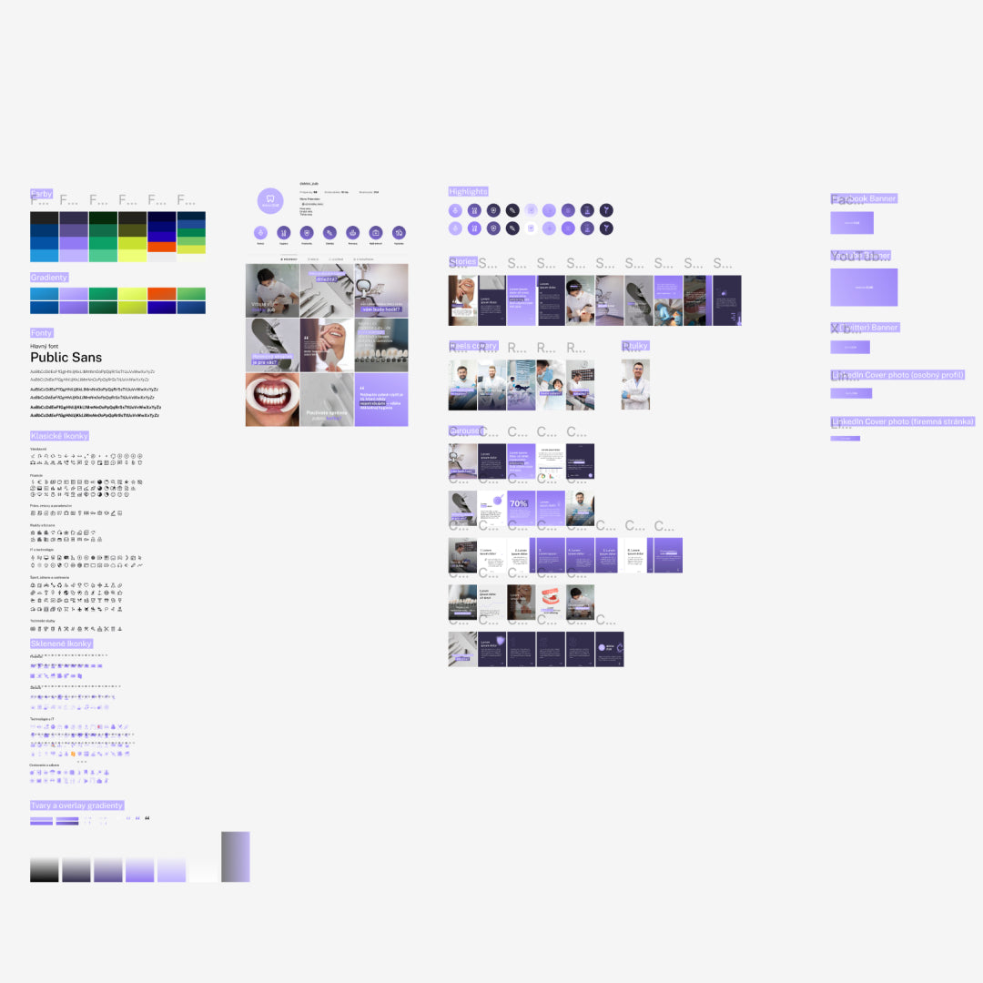 Clinic - Vizuálna identita