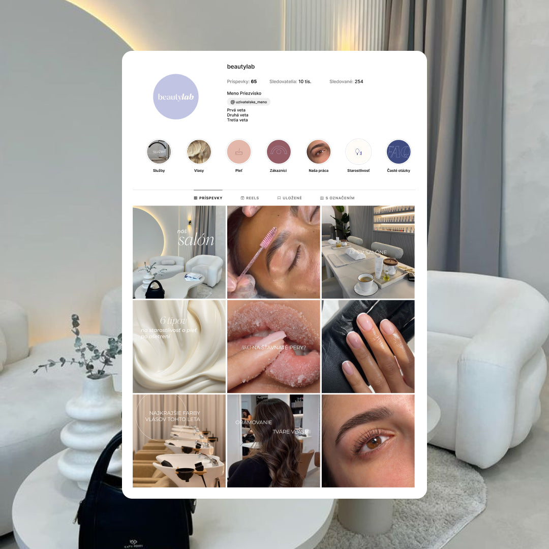 Beauty - Vizuálna identita