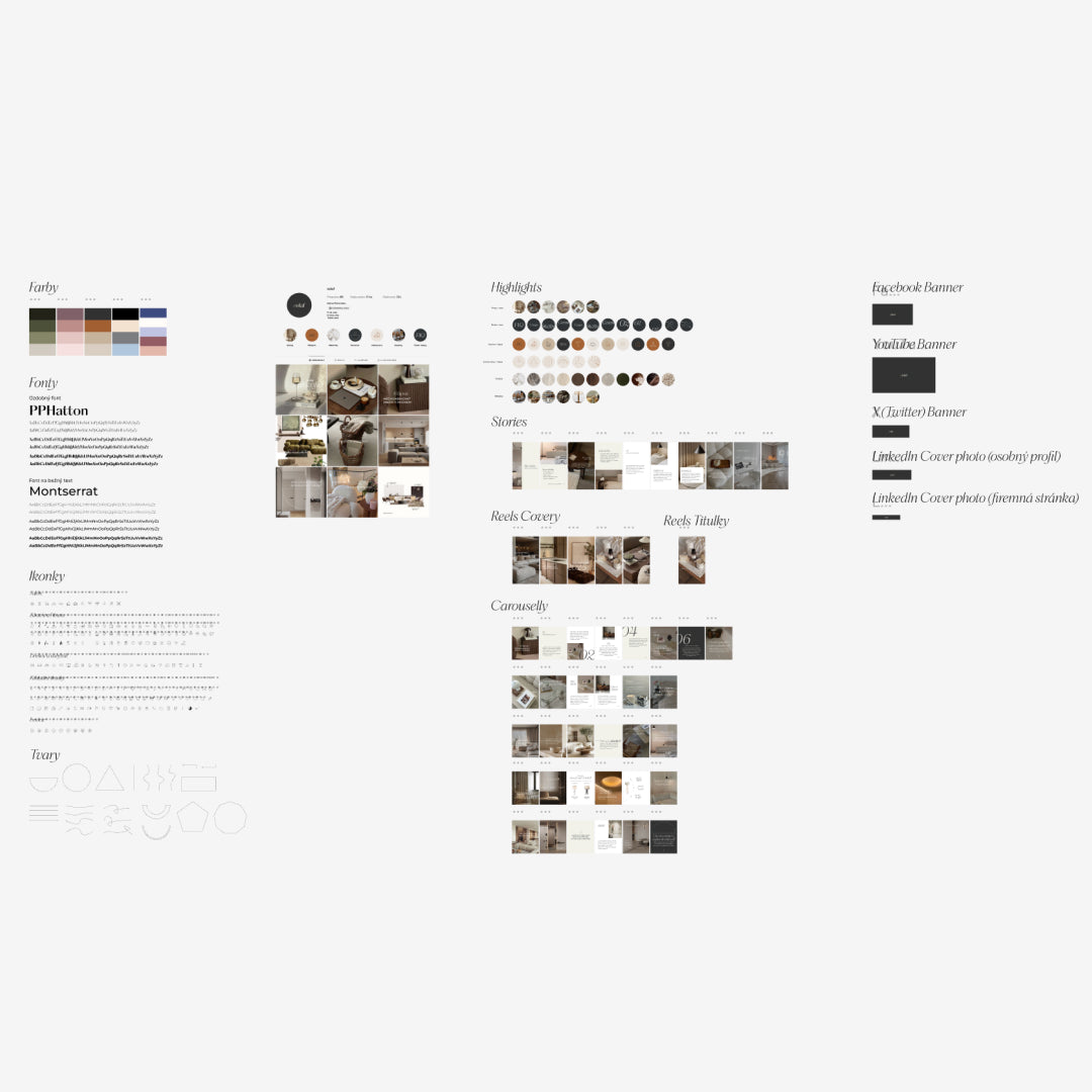 Cozy - Vizuálna identita